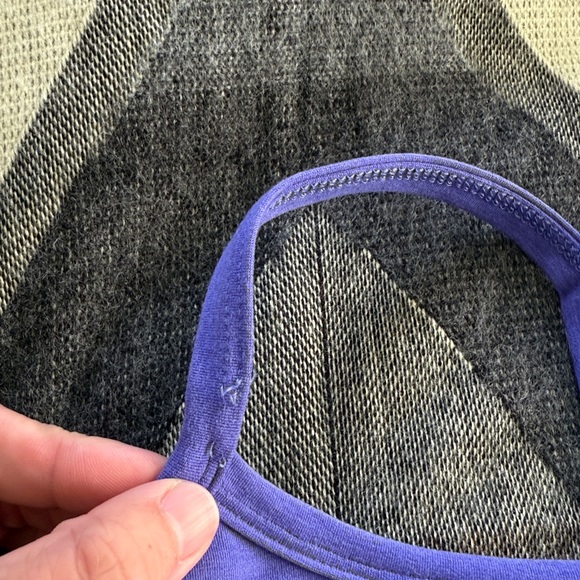 Spacedye Slim Racerback Cropped Tank - Picture 4 of 5